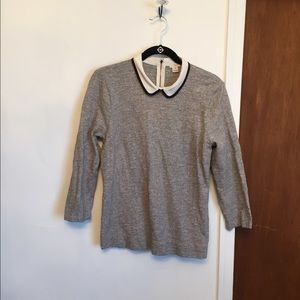 J. Crew Peter Pan Collar Sweater M